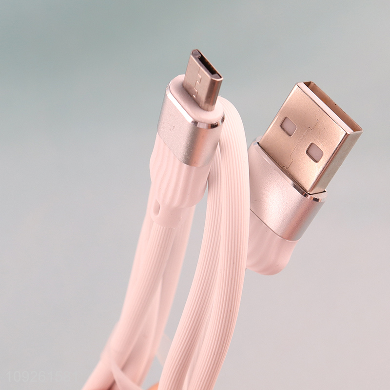 China Imports 1000mm USB to Micro USB Cable Quick Charging Micro USB Cable