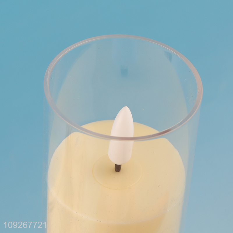 Yiwu market tabletop decor electronic candle battery power candle for sale