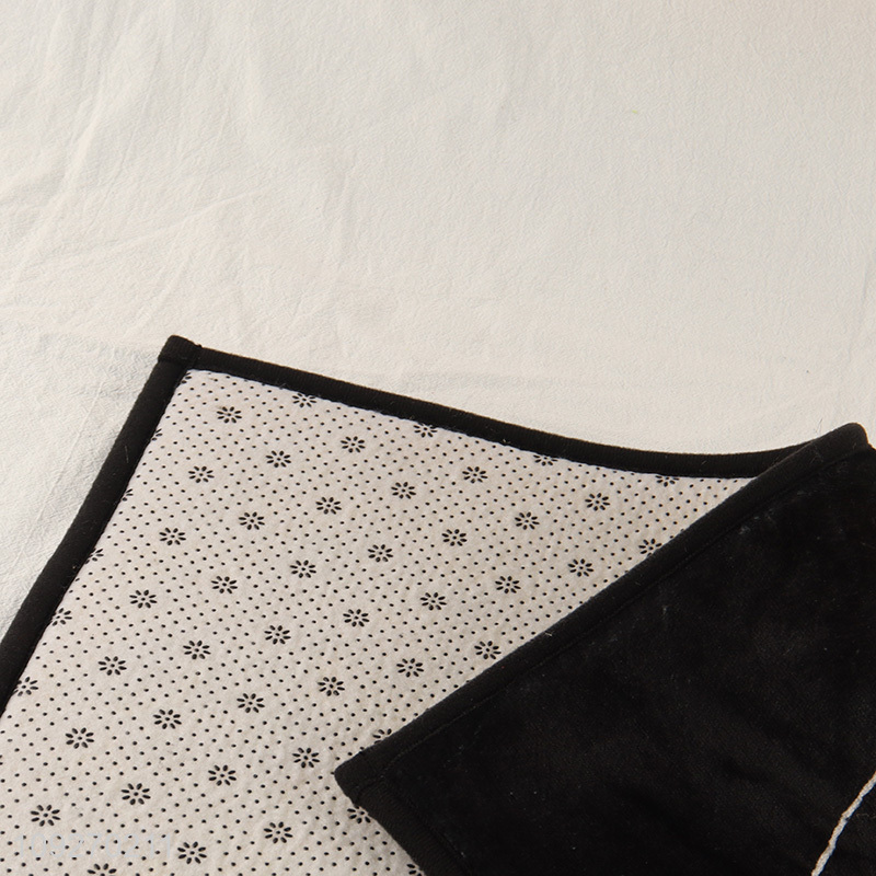 Factory price home hotel rectangle floor mat door mat for sale