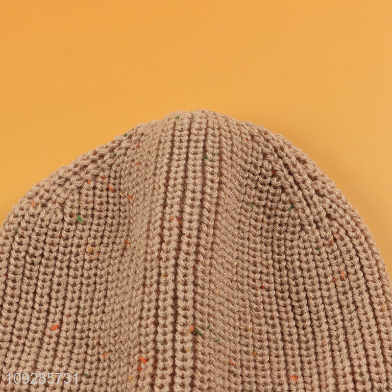 Hot selling winter knitted hat beanies hat wholesale