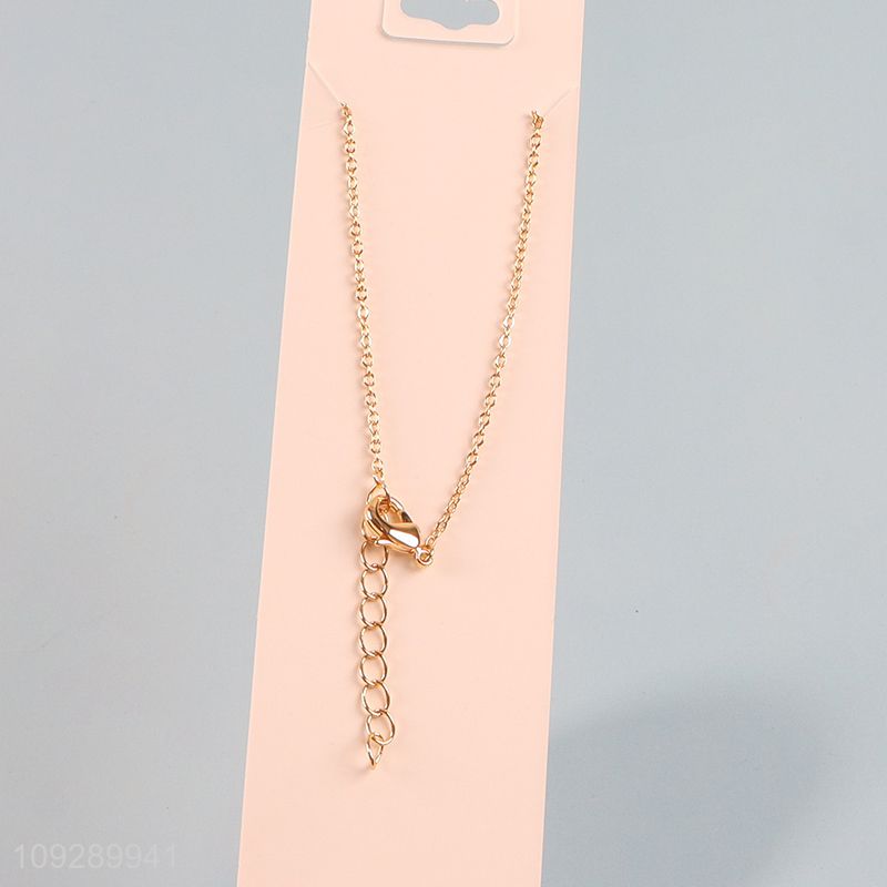 New product women ladies copper necklace fashion jewelry