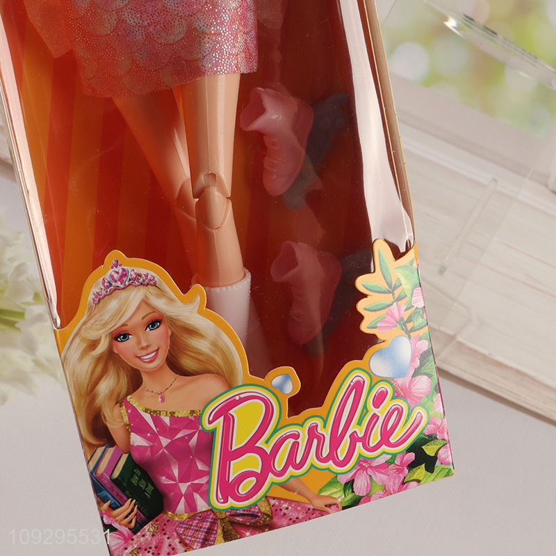 Most popular girls kids fashion doll dress doll