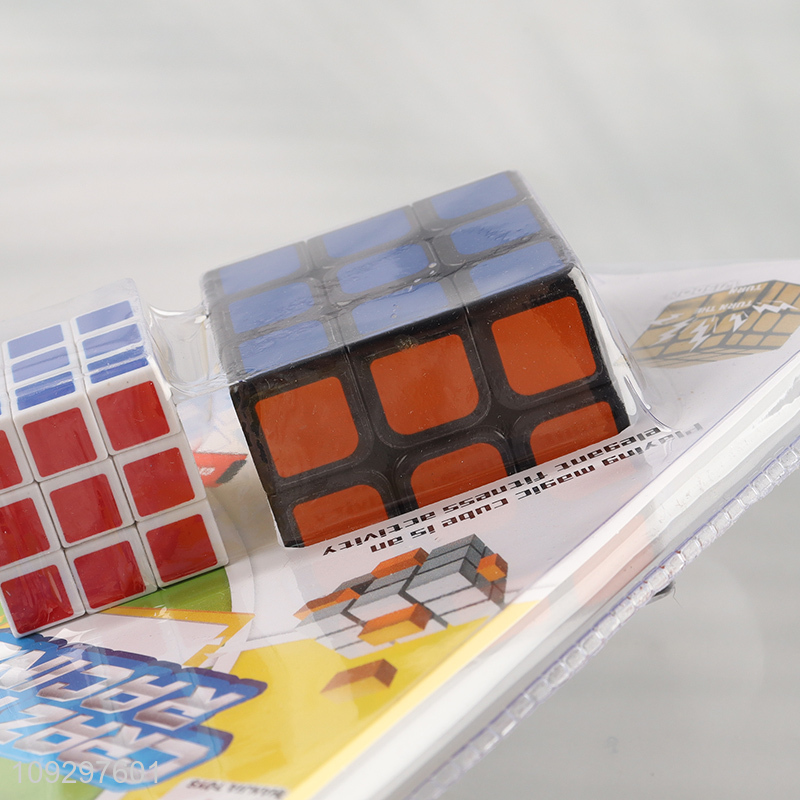 Top selling children rubik's cube toy magic cube toys wholesale