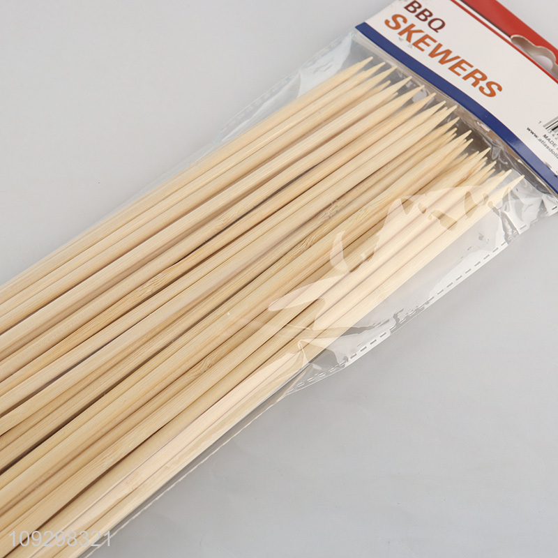 Hot selling 50pcs bamboo barbecue skewers set