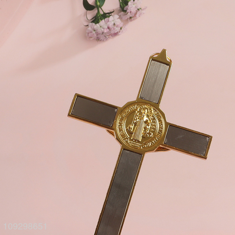 Factory supply cross alloy crafts ornament for home decor