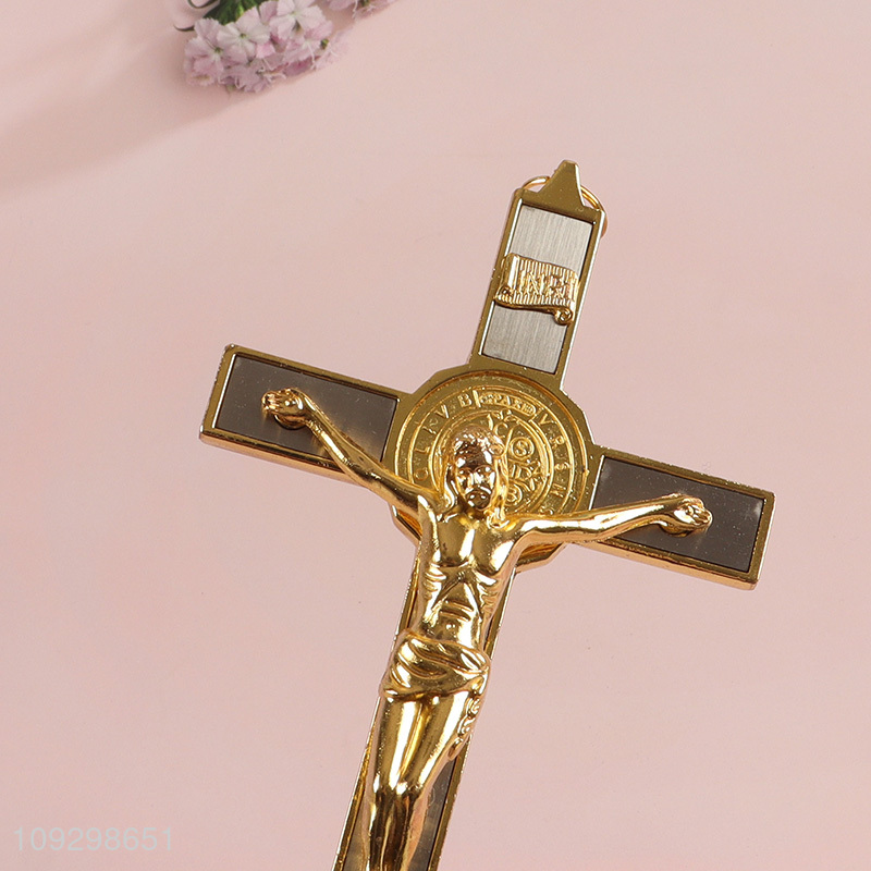 Factory supply cross alloy crafts ornament for home decor