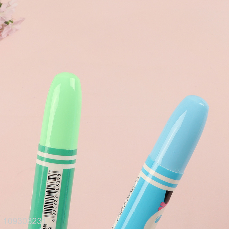 Low price 6pcs highlighter pen fluorescent pen set