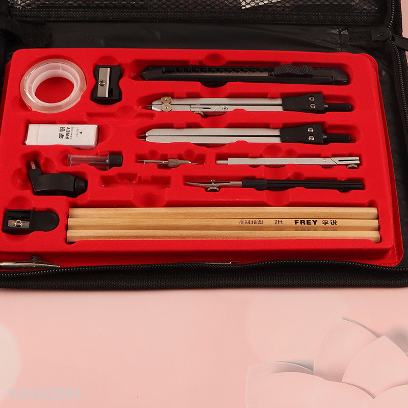 Hot selling school students stationery compasses set