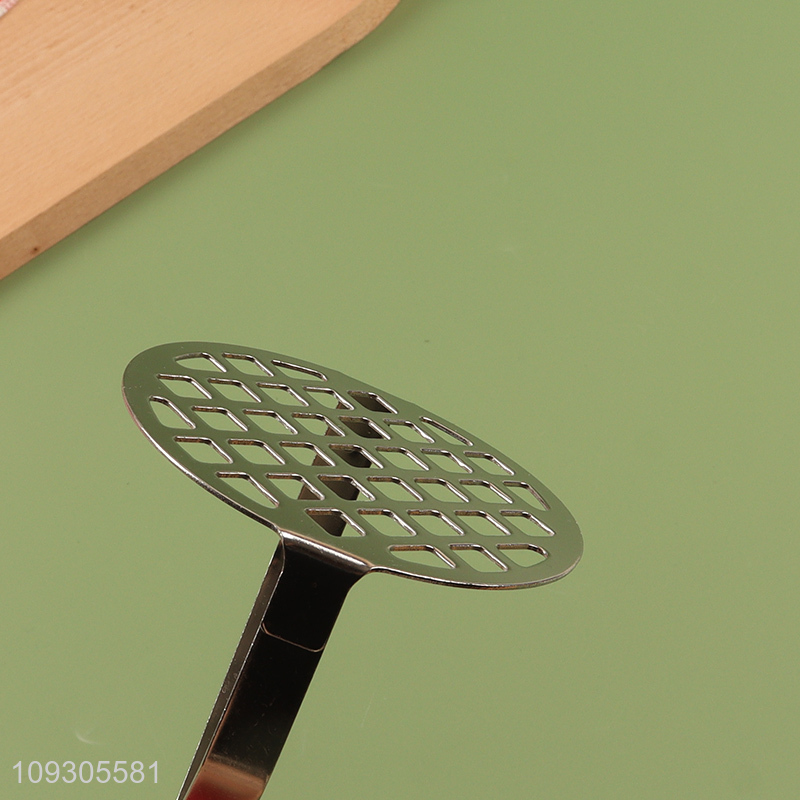 Top sale stainless steel kitchen gadget potato press