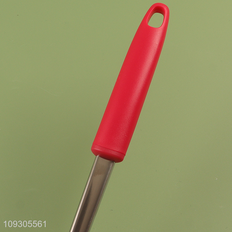 China wholesale stainless steel slotted spoon for kitchen utensil