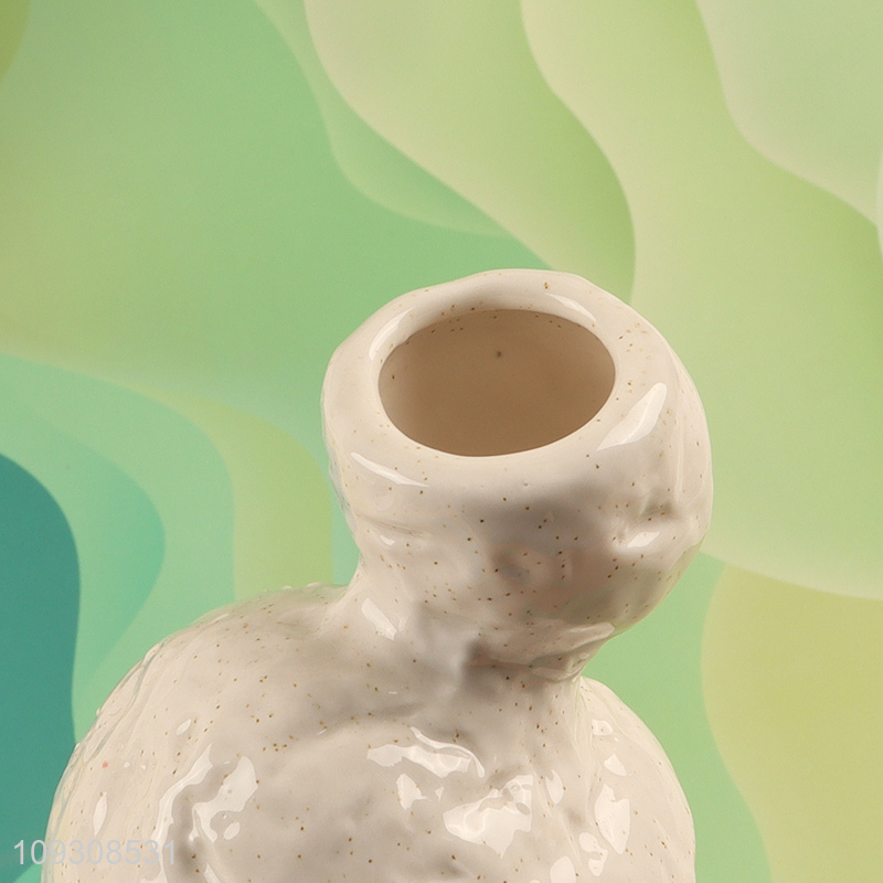 Good price ceramic flower vase hydroponic vase for sale