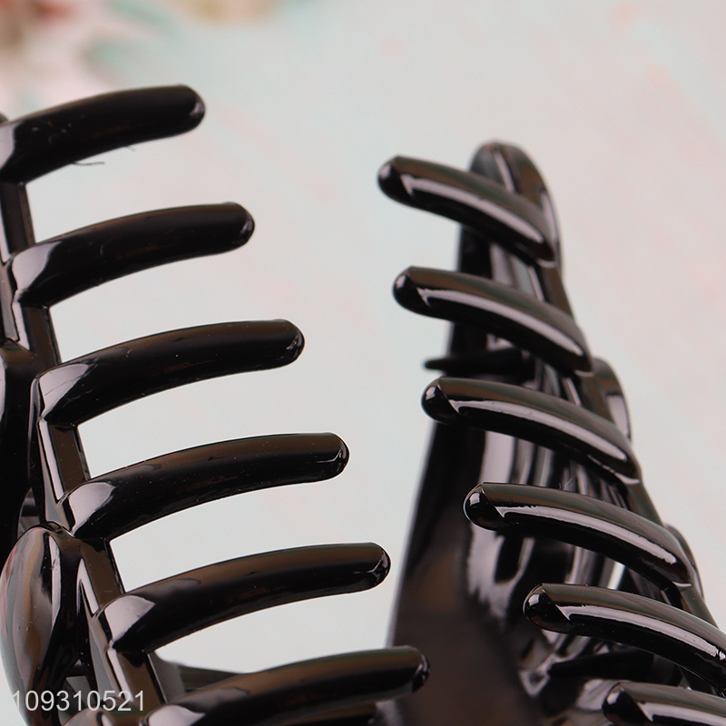 Good quality black fashion hair claw clips hair accessories