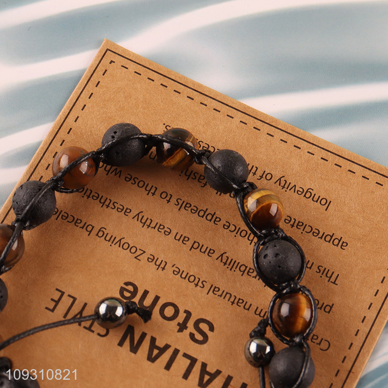 Hot products fashion jewelry stone beaded bracelet