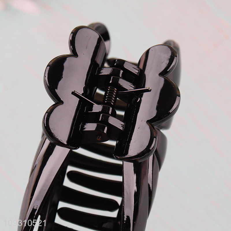 Good quality black fashion hair claw clips hair accessories