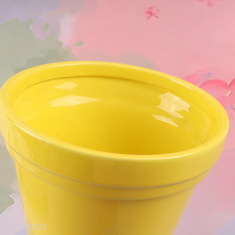 Factory wholesale ceramic flower pot plants pot