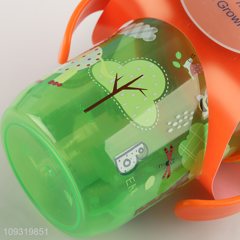 High quality 250ml sippy cup with handle