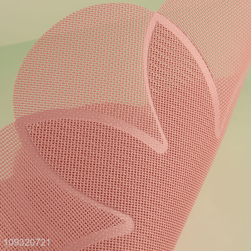 Good selling flower shape place mat dinner mat