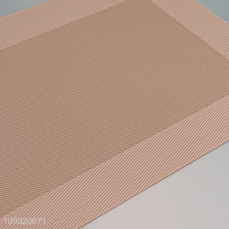 China products rectangle place mat dinner mat for kitchen