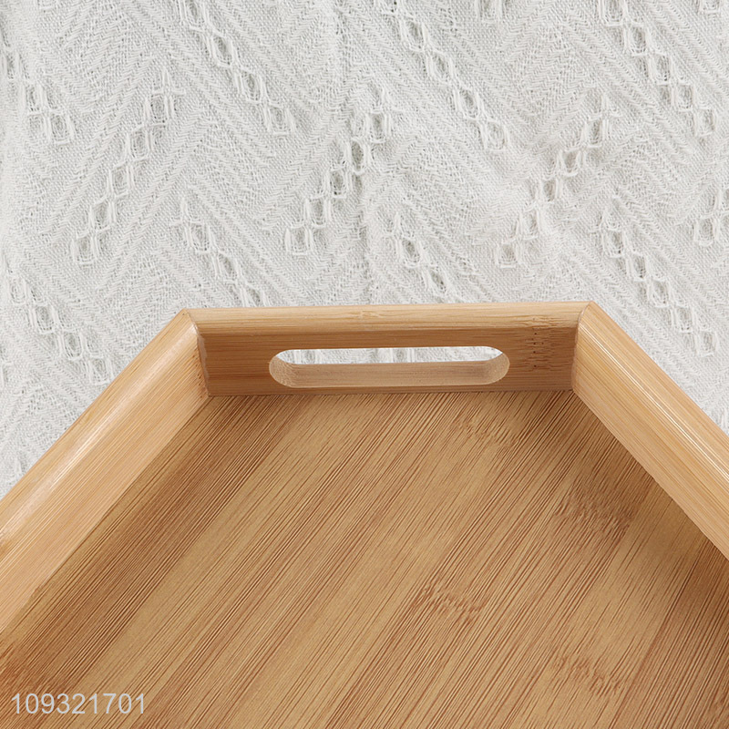 Top products household bamboo storage tray