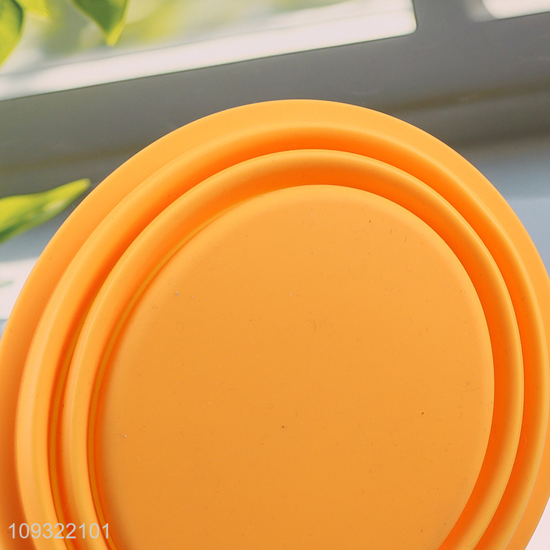 New product folding portable pet bowl for sale