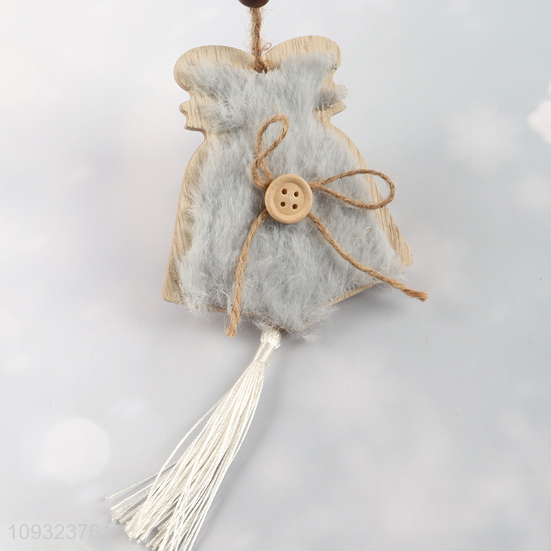 China products wooden Christmas hanging ornament decoration