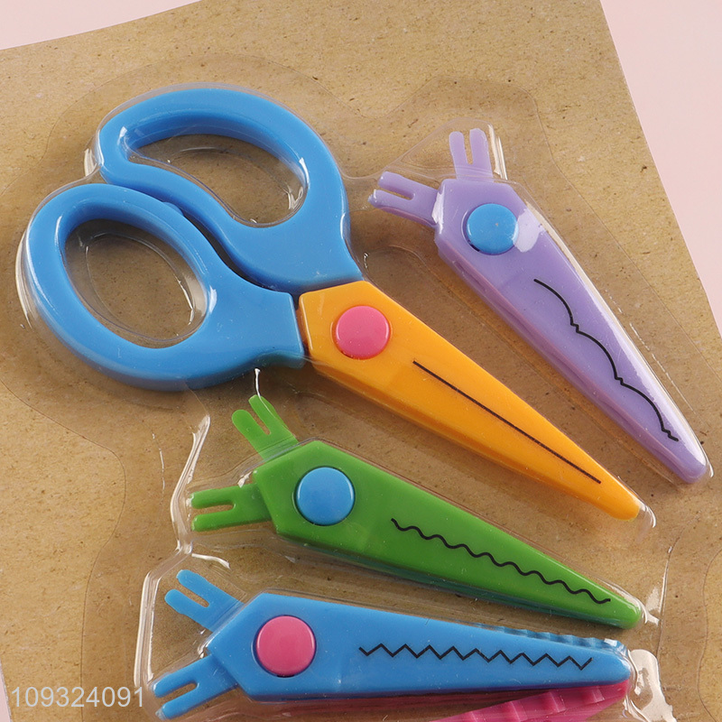 Factory supply kids safety paper scissors for sale