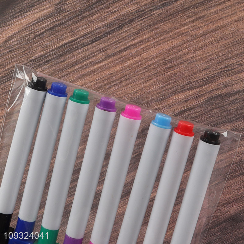 Top selling 8colors erasable whiteboard marker pen set