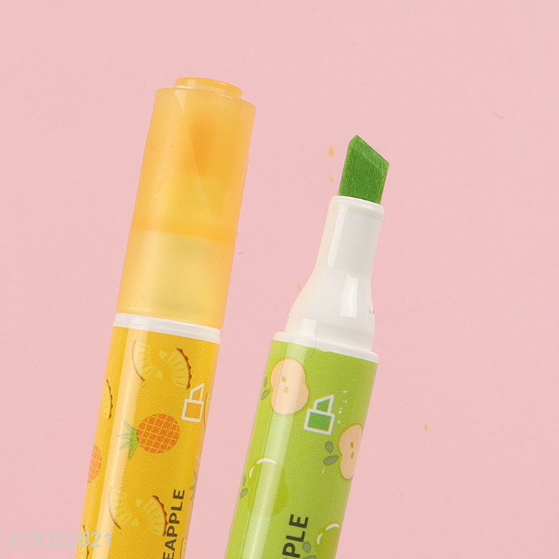 Top selling 4pcs school office highlighter pen set