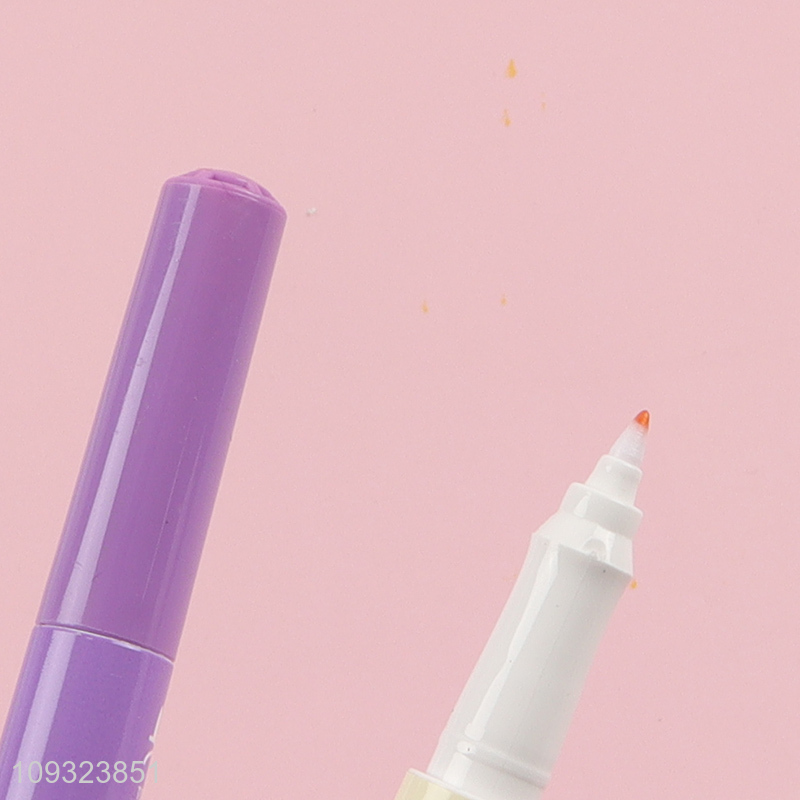 Top quality multicolor double-headed marker pen