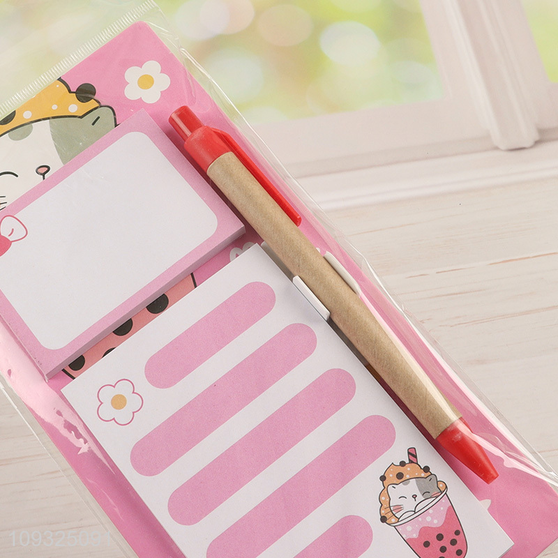 Good quality cartoon fridge magnet sticky notes