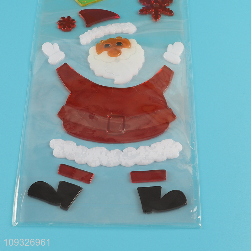 Hot selling tpr Christmas sticker window sticker