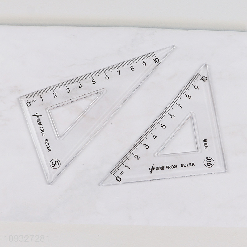 New product cartoon students plastic ruler set