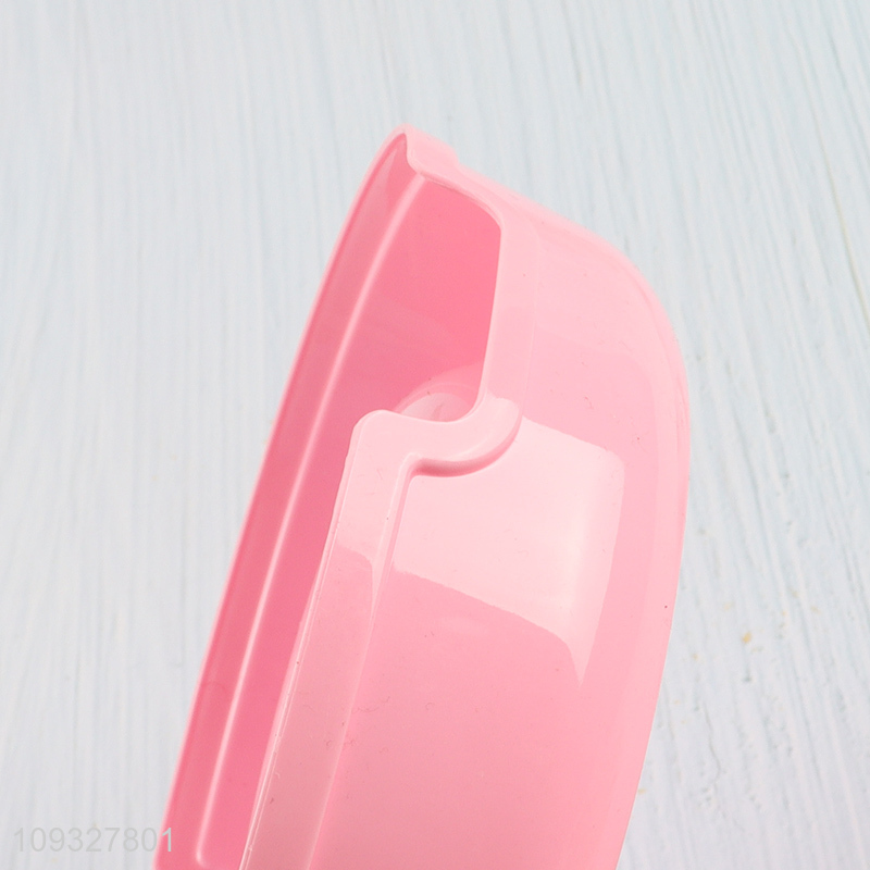 Hot products non-slip plastic pet bowl pet feeder