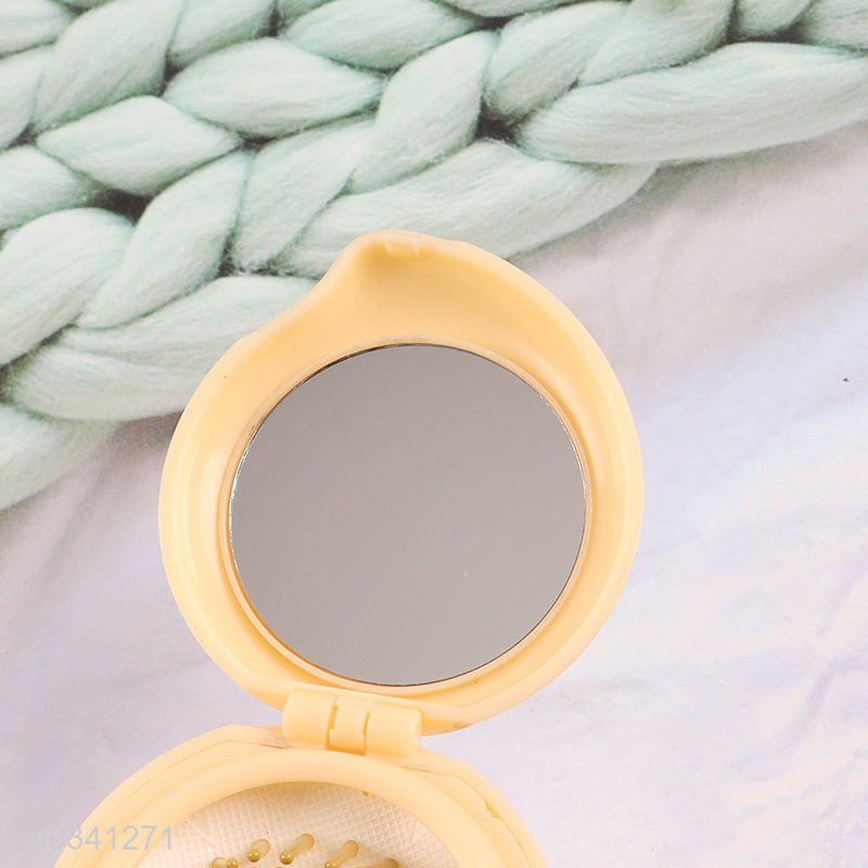 China products massage hair comb with makeup mirror
