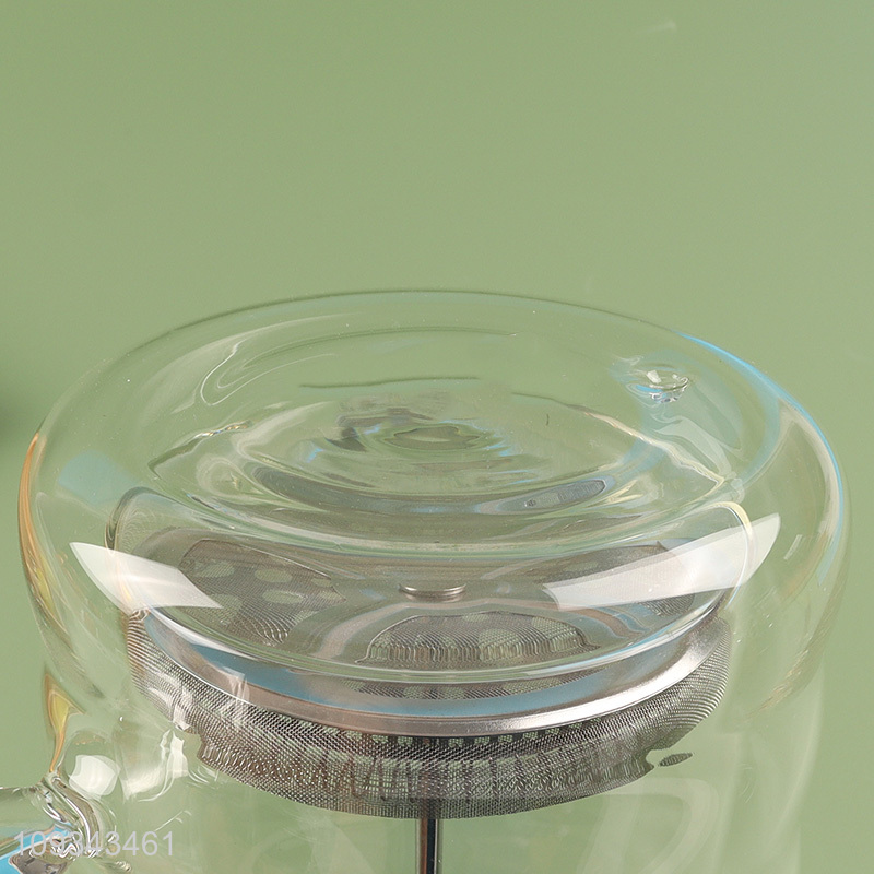 Yiwu market glass French press pot coffee pot