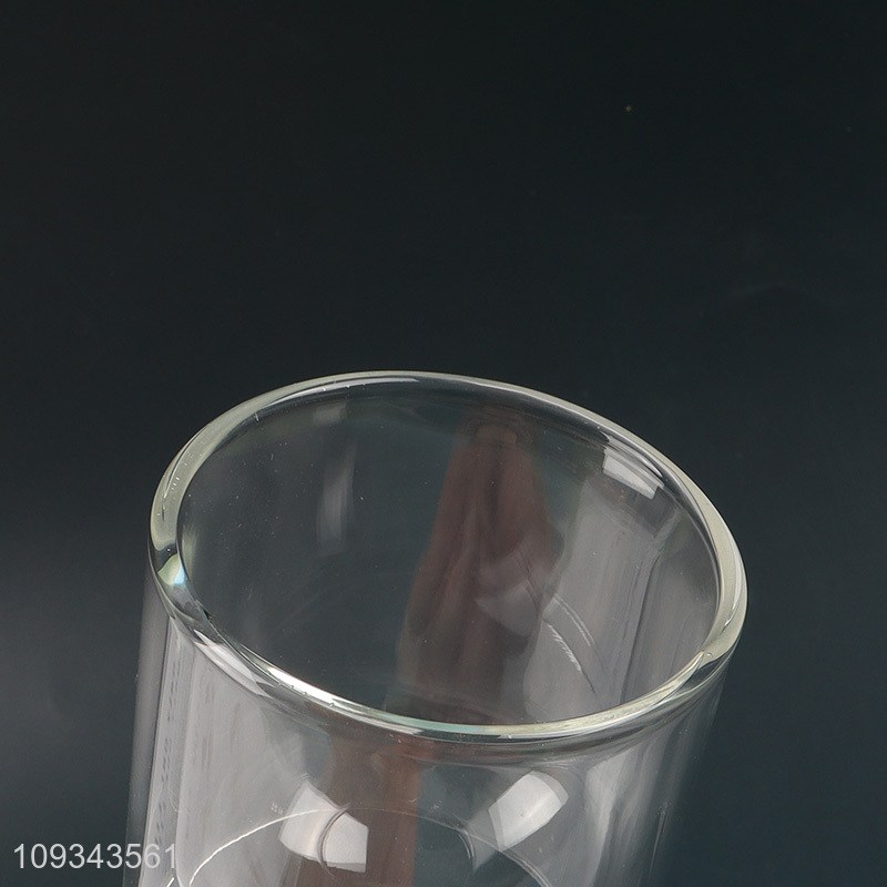 China wholesale double-wall glass water cup drinking cup