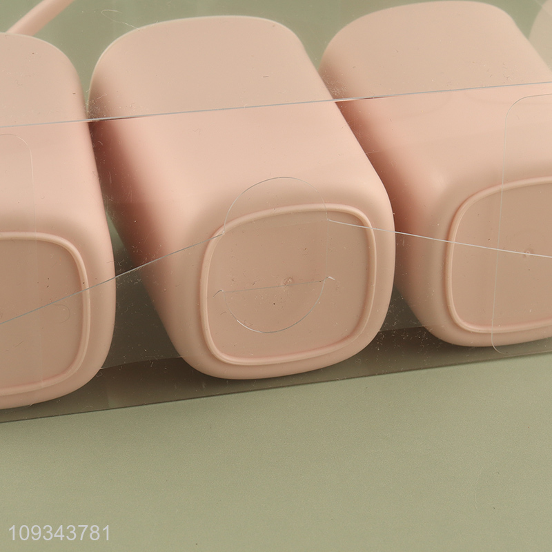 Good price liquid soap bottle toothbrush cup set