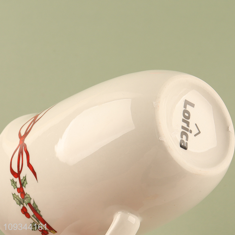 Hot sale ceramic cup Christmas water cup wholesale