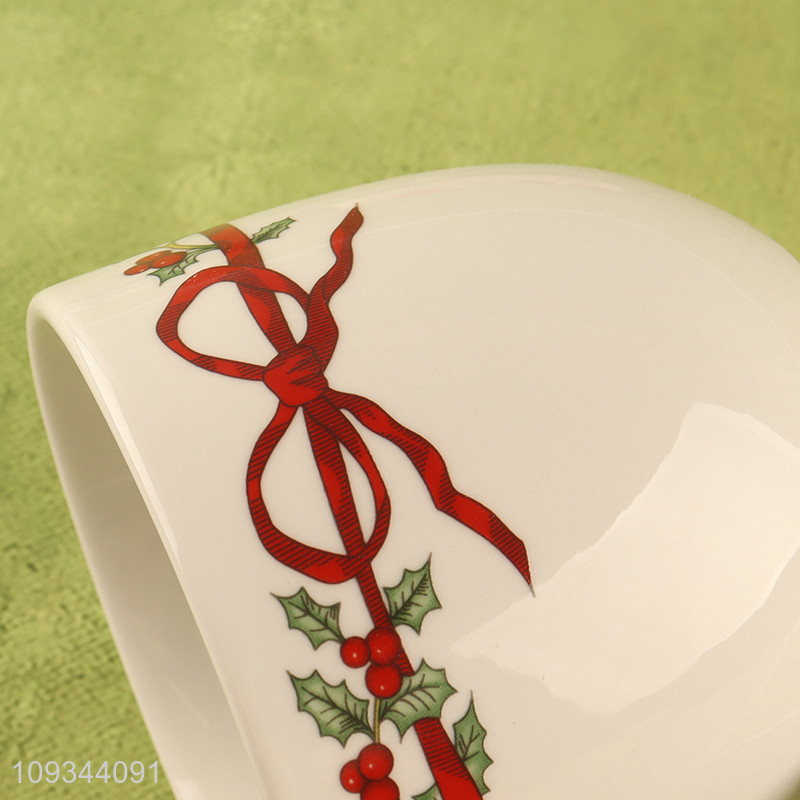 Popular products ceramic cup Christmas water cup