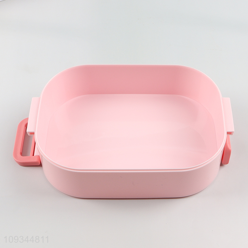 Popular products double-layer school kids plastic lunch box
