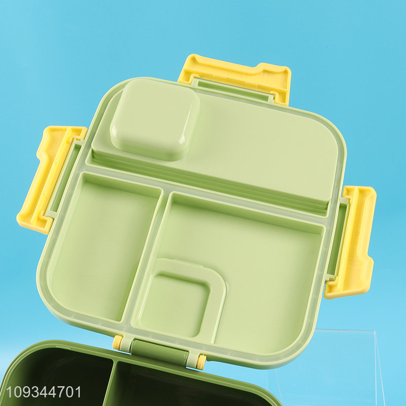 Top sale plastic lunch box with handle