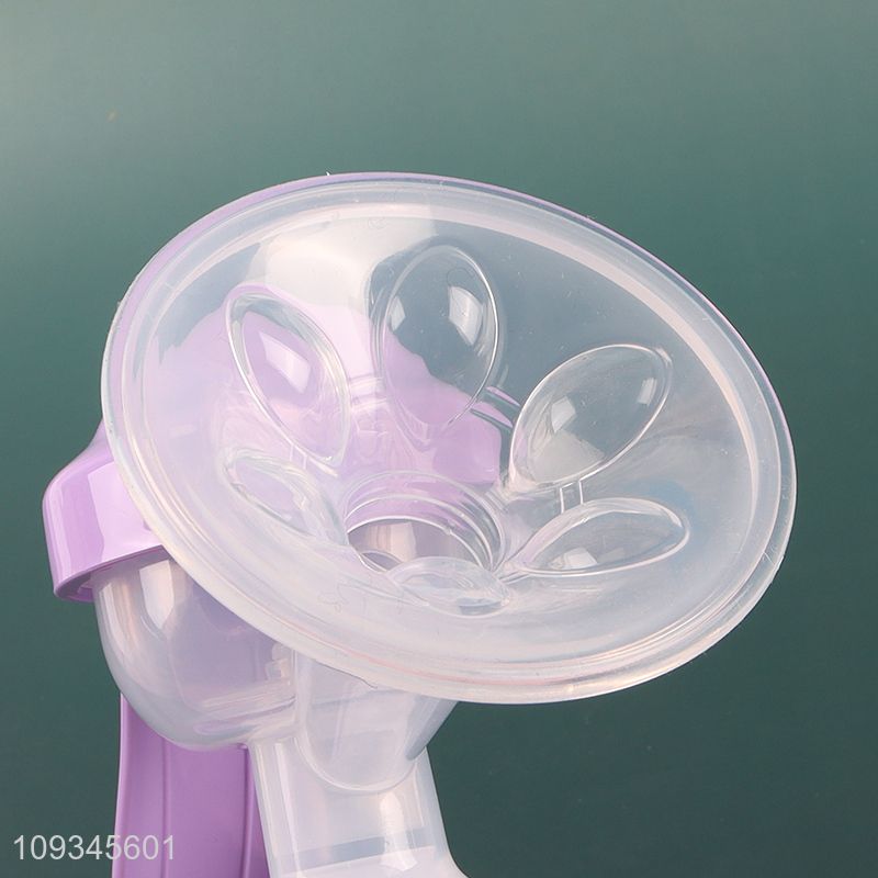 Factory supply 150ml manual massage breast pump for sale