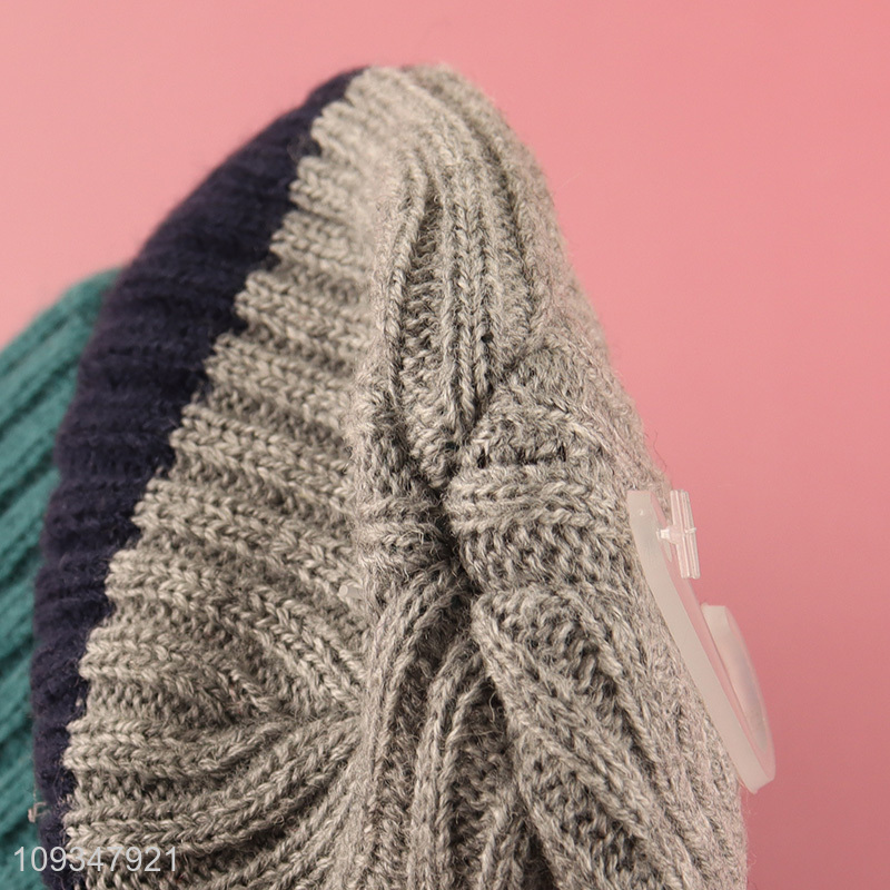 Wholesale skin-friendly beanies hat knitted hat