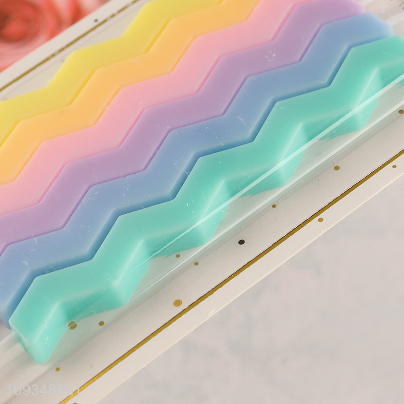 Hot sale multicolor birthday party cake candle