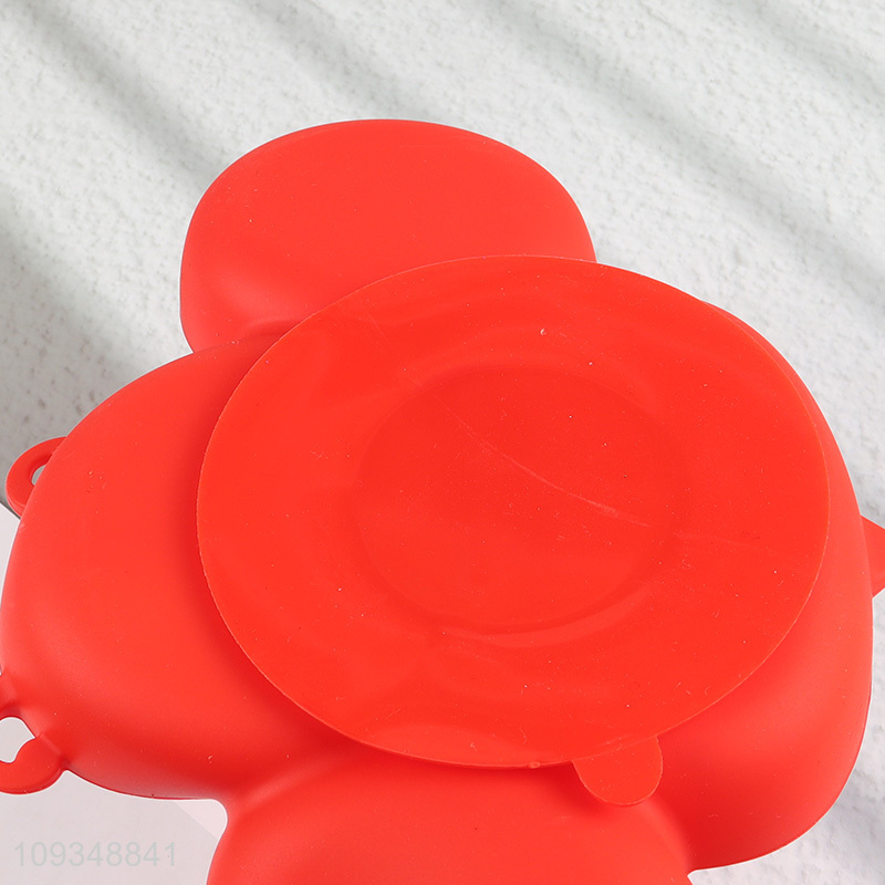 New arrival silicone children tableware plate for sale