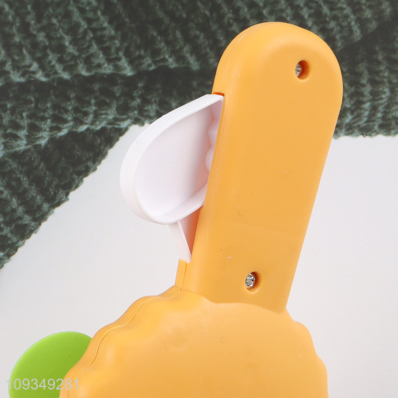Low price cartoon portable handheld fan for summer