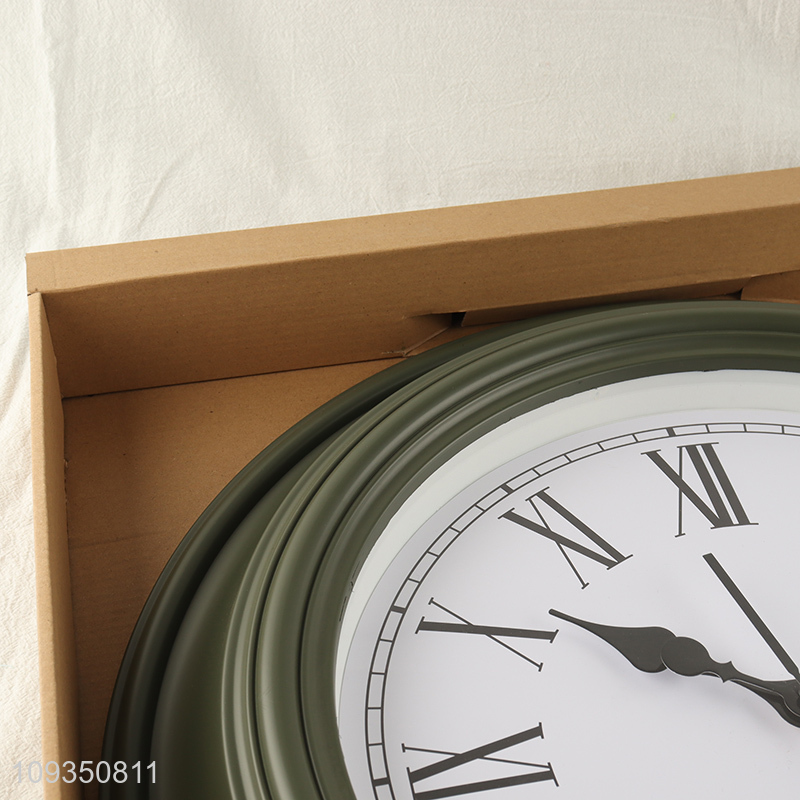 Yiwu market  round wall clock hanging clock