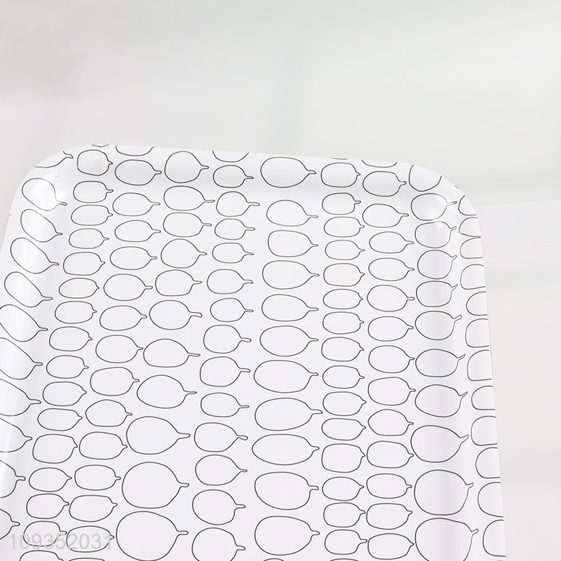 New arrival dessert tray melamine storage trays
