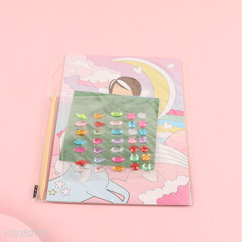 Wholesale girls kids diy sticker toys