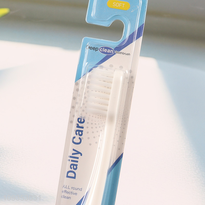 Online wholesale adult teeth cleaning toothbrush